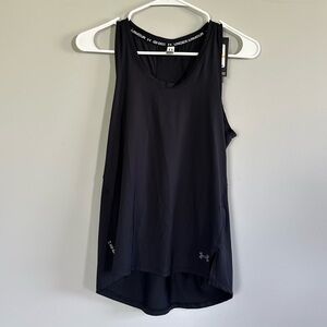 Women’s Under Armour ISO-Chill Run Laser Performance Tank in Black Size Small